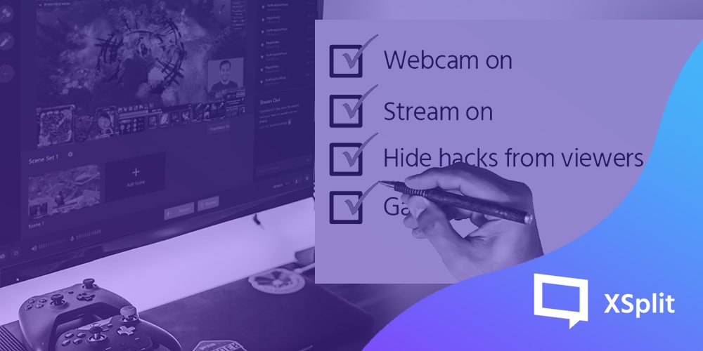 What to do for your first stream
