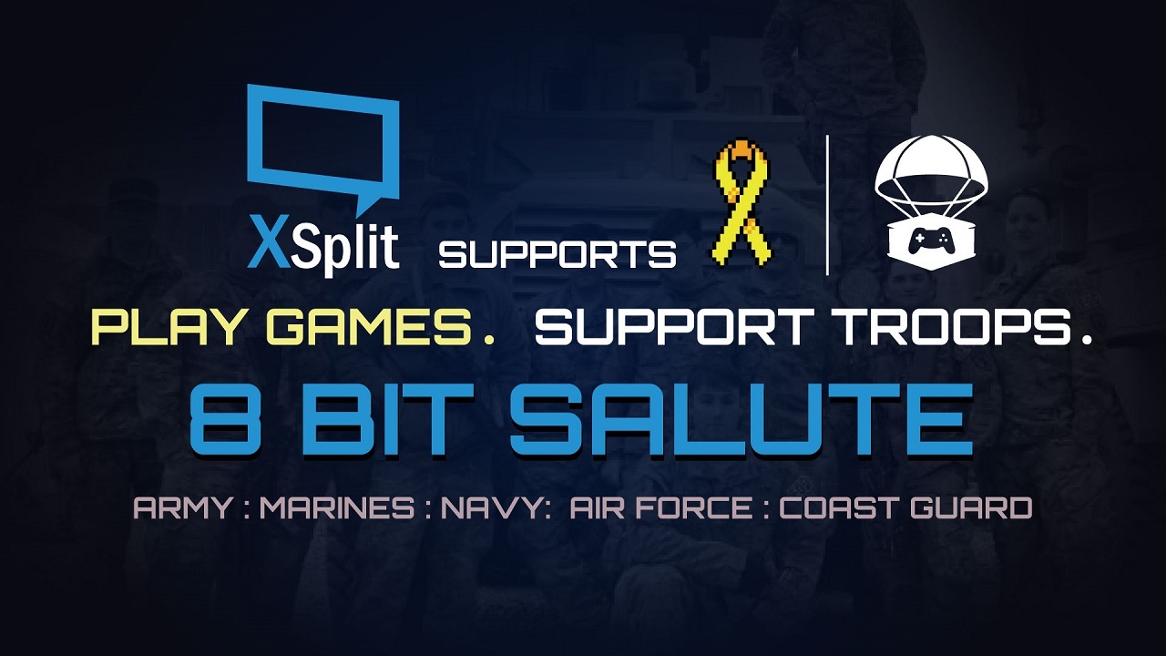 XSplit Takes Part of 8BitSalute 2017