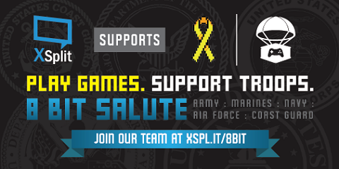 XSplit is Back for this year’s 8-Bit Salute