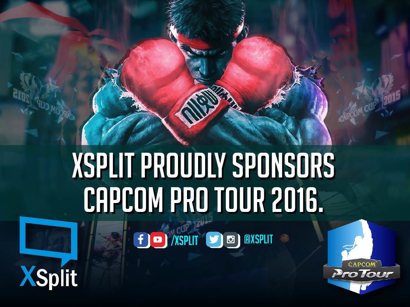 XSplit is Back for Capcom Pro Tour 2016