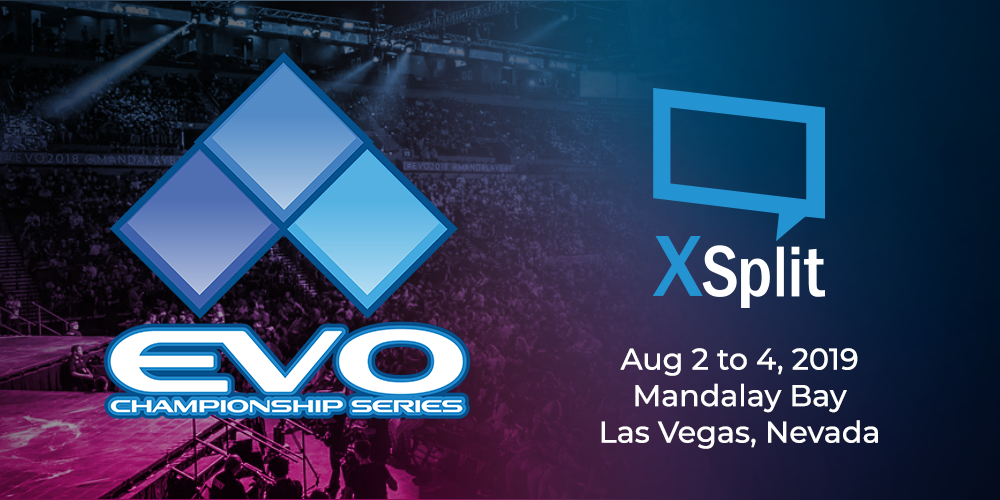 XSplit back in Las Vegas for EVO 2019