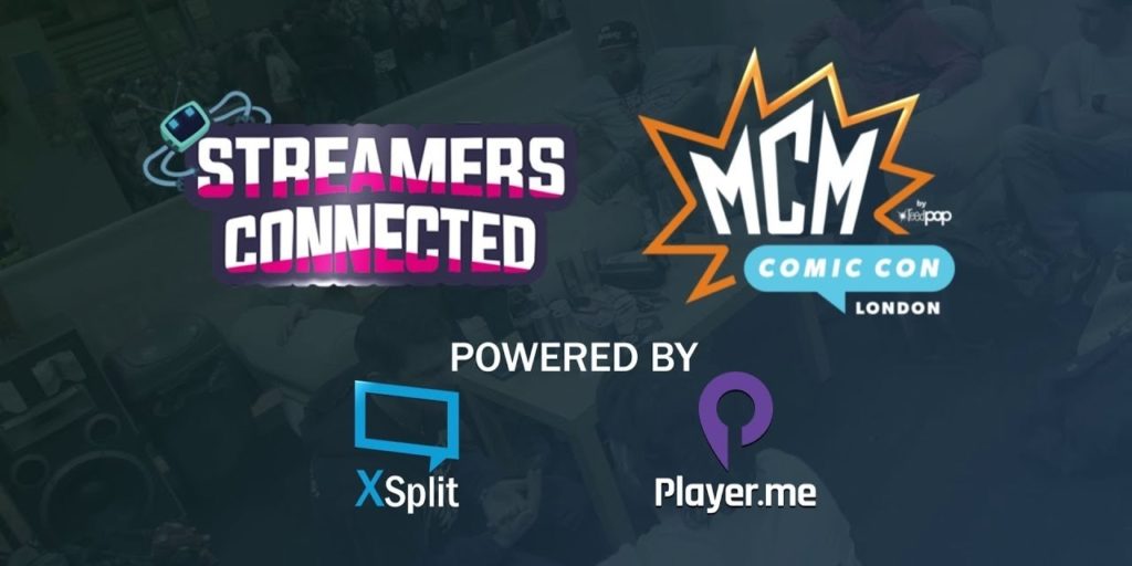 XSplit Join Streamers Connected at Comic Con London