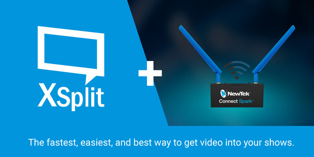 NewTek Connect Spark™ Capture Video Content Easier