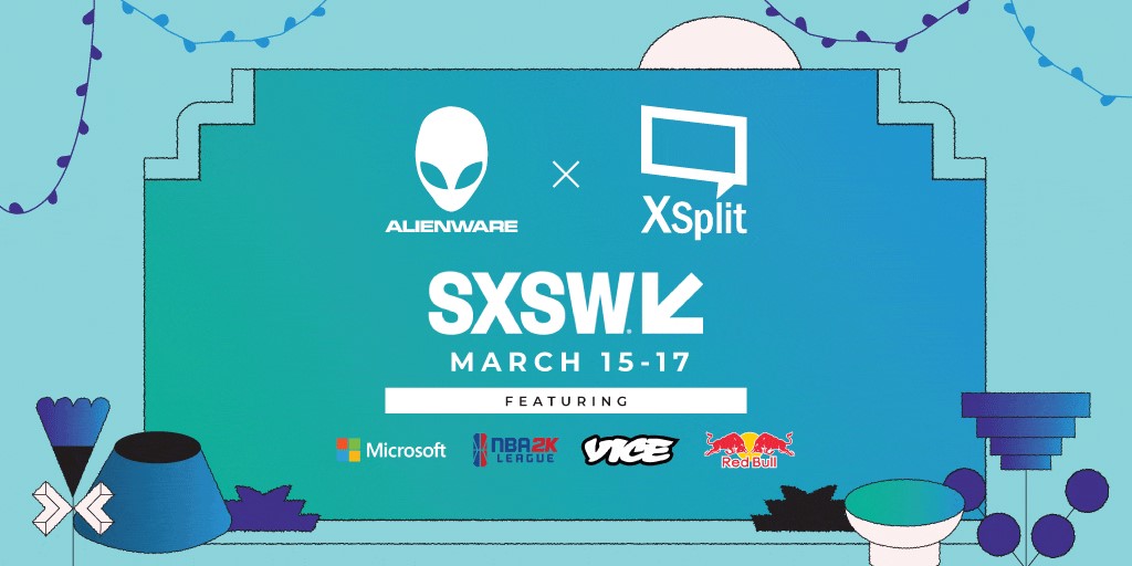 XSplit Partners with Alienware at SXSW Gaming