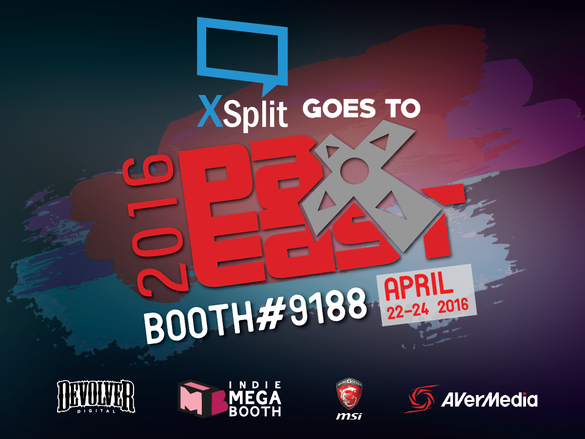 XSplit at PAX East 2016