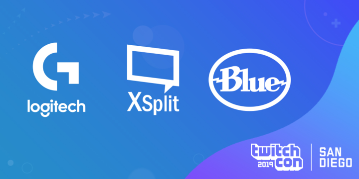 Team XSplit will be at Logitech’s Booth at TwitchCon 2019