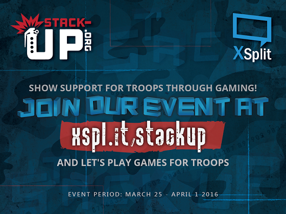 Stack-up Event & Help through Gaming