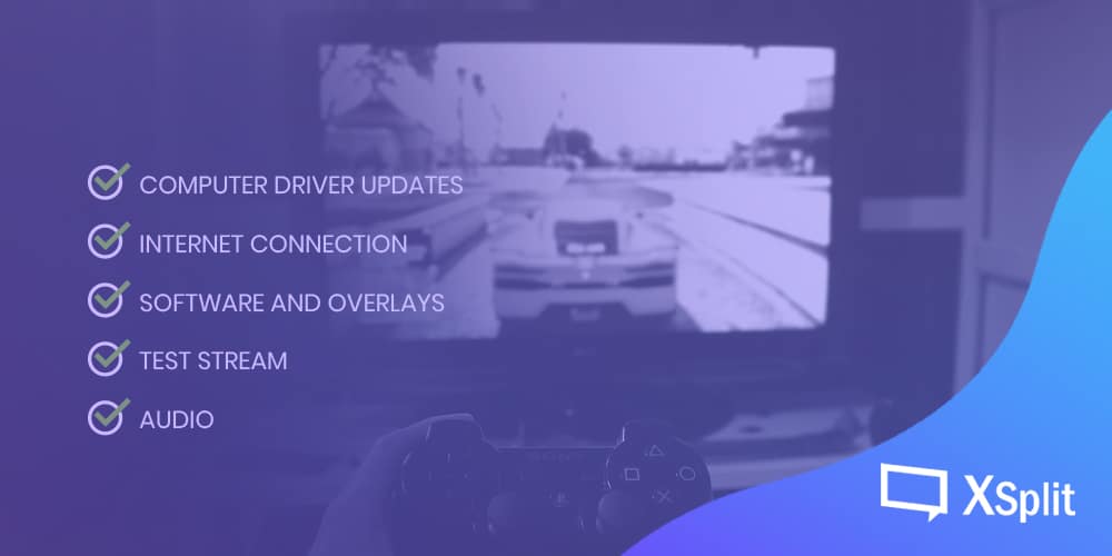 Your handy pre-streaming checklist