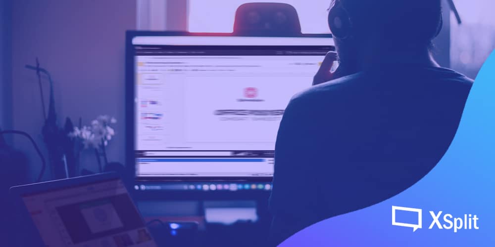 Working from home with XSplit Broadcaster – Giving a Presentation