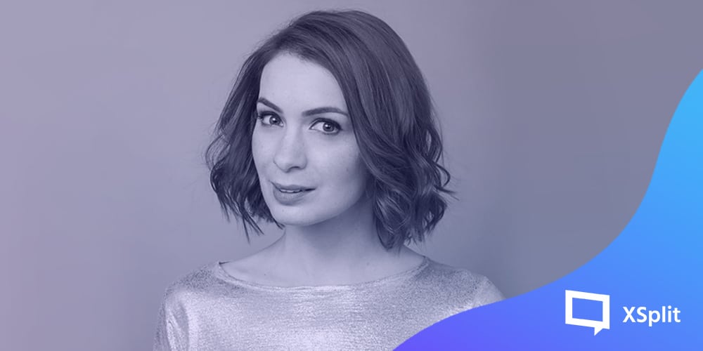 Interview with Felicia Day, and how she streams tabletop with XSplit