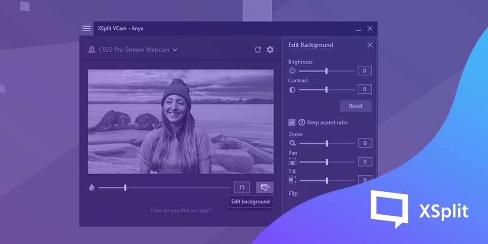 Look Amazing with VCam’s Background Adjustment Tools