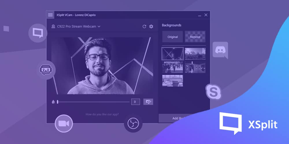 Improved Background Removal and Flexibility with XSplit VCam 2.0